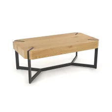 LAVIDA COFFEE TABLE, GOLDEN OAK / BLACK